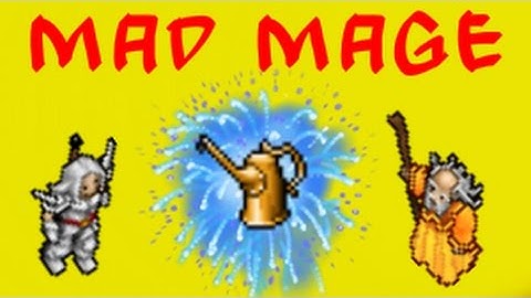 Tibia - Mad Mage (loot: golden can of oil)