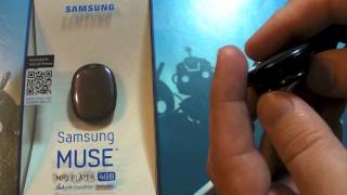 Samsung Muse MP3 player (aka the S Pebble) screenshot 3