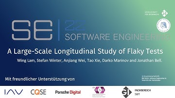 A Large Scale Longitudinal Study of Flaky Tests - Wing Lam et al.