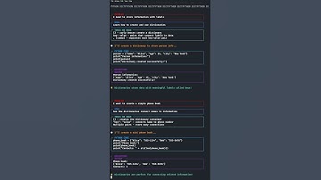 python dict for Beginners