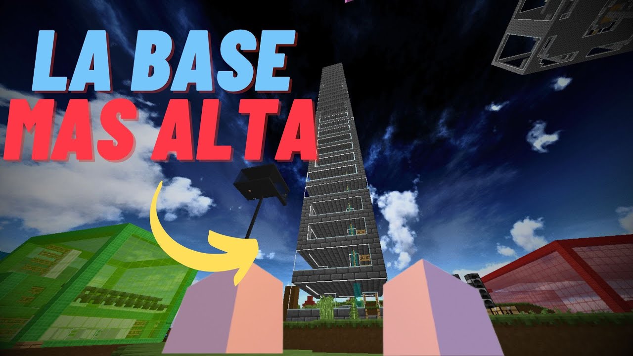 High Minecraft Base Esta es la BASE más ALTA de Minecraft HCF! 🤯😨 - YouTube