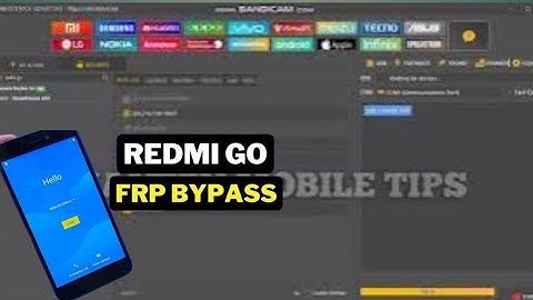 Xiaomi Redmi Go Frp Bypass One click by Unlock tool