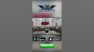 Flying Bat Robot Car Transform Simulator | Thunder Bat Robot Car Games 2024 | Gameplay 1080 x 1920