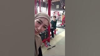 #hijab #gym #olahraga #sehat #cewekcantik