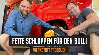 Fette Schlappen für den VW T3 - Werkstatt-Tagebuch