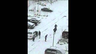 Car in BT parking lot.mov