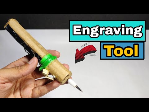 How To Make Engraving Tool At Home  Engraving Tool  Engraving Pen  Creatorboy  Inventious