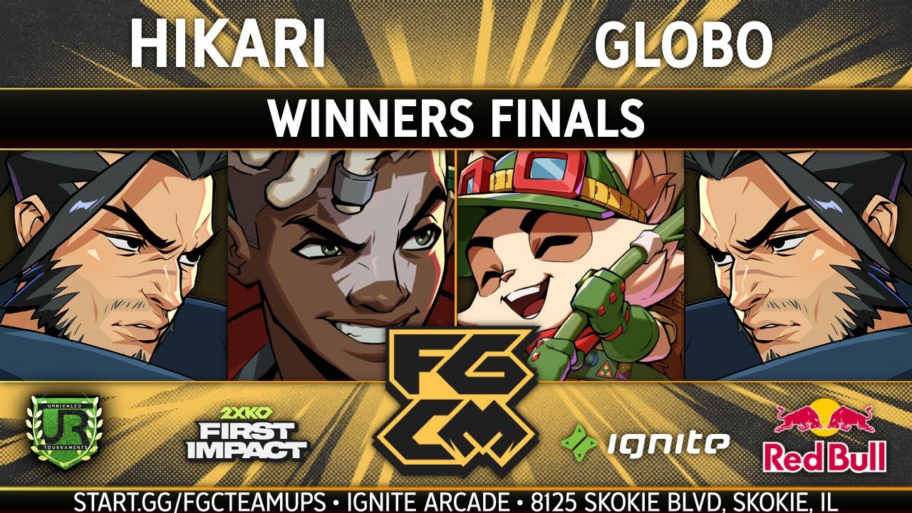 Hikari (Yasuo, Ekko) vs Globo (Teemo, Yasuo) - FGC Teamups WINNERS FINALS - 2XKO