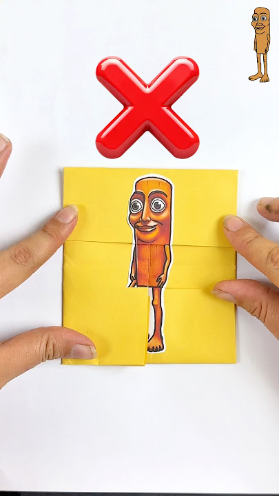 Tung tung tung sahur paper folding #art #tungtungtungsahur #tumtum