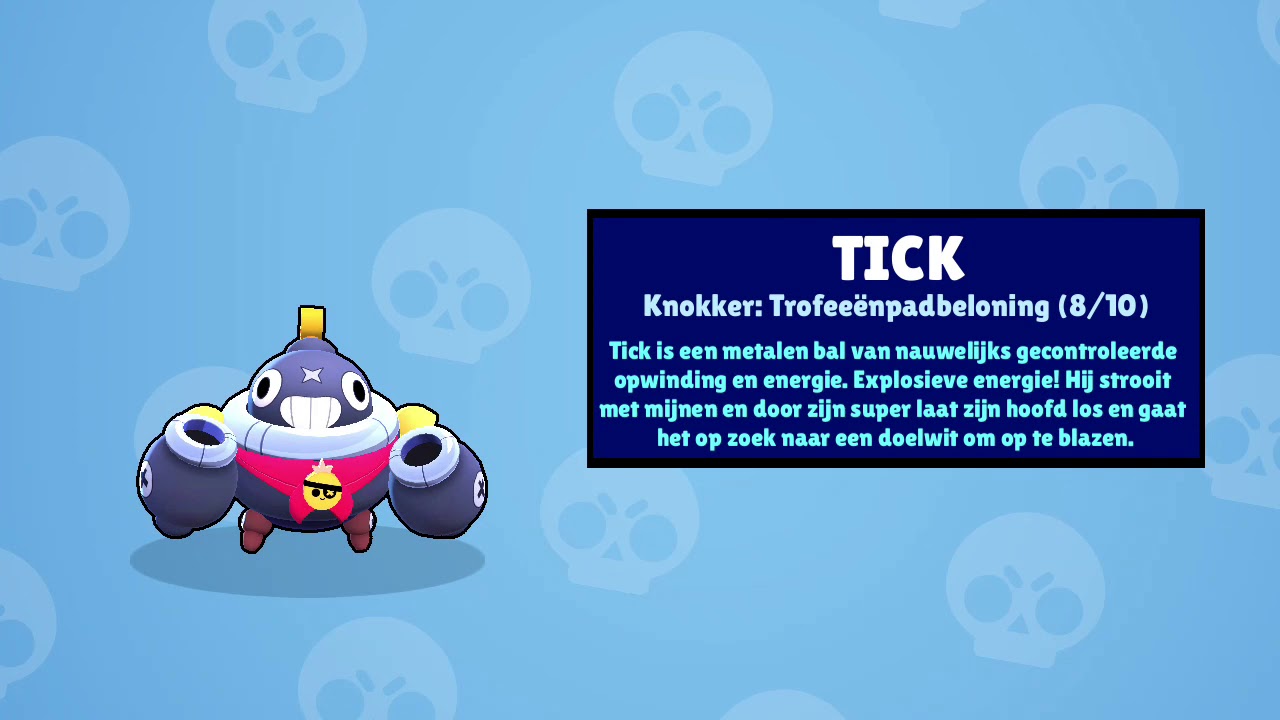 I Unlocked Tick Brawl Stars Youtube