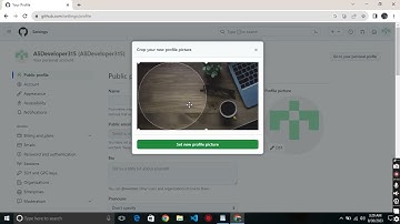 Change GitHub profile photo | GitHub account photo update | GitHub profile picture management