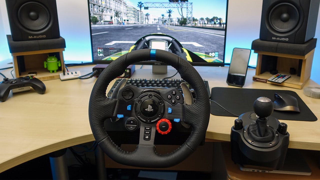 Project Cars Cu Volan Logitech G29 Cu Pedale Si Schimbator Youtube