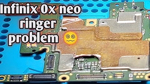 Infinix zero x neo ringer problem 💯
