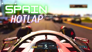 F1 23 SPAIN HOTLAP + SETUP (1:10.645)