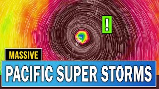 2 Major Typhoons Roaming the Pacific [+ U.S Size Comparison]