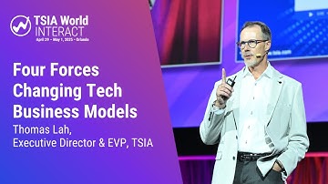 Four Forces Changing Tech Business Models | TSIA World INTERACT 2025