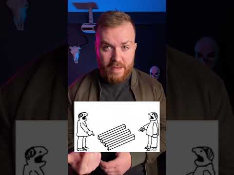 Два мужика кинули палки. #загадка #ребусы #головоломка