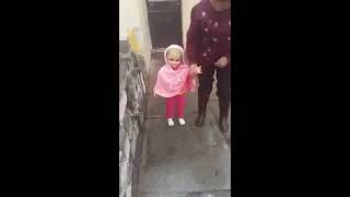 A woman with an inhabited doll responds only to her walk