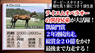 【#47】ダービースタリオン種牡馬から1頭ずつ生産「年連続凱旋門賞総賞金億チャレンジ持続型種牡馬」