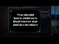 Middle of video