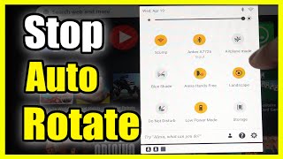 How to Turn On or OFF Screen Rotate on Amazon Fire HD 10 Tablet (Landscape or Portrait) screenshot 3