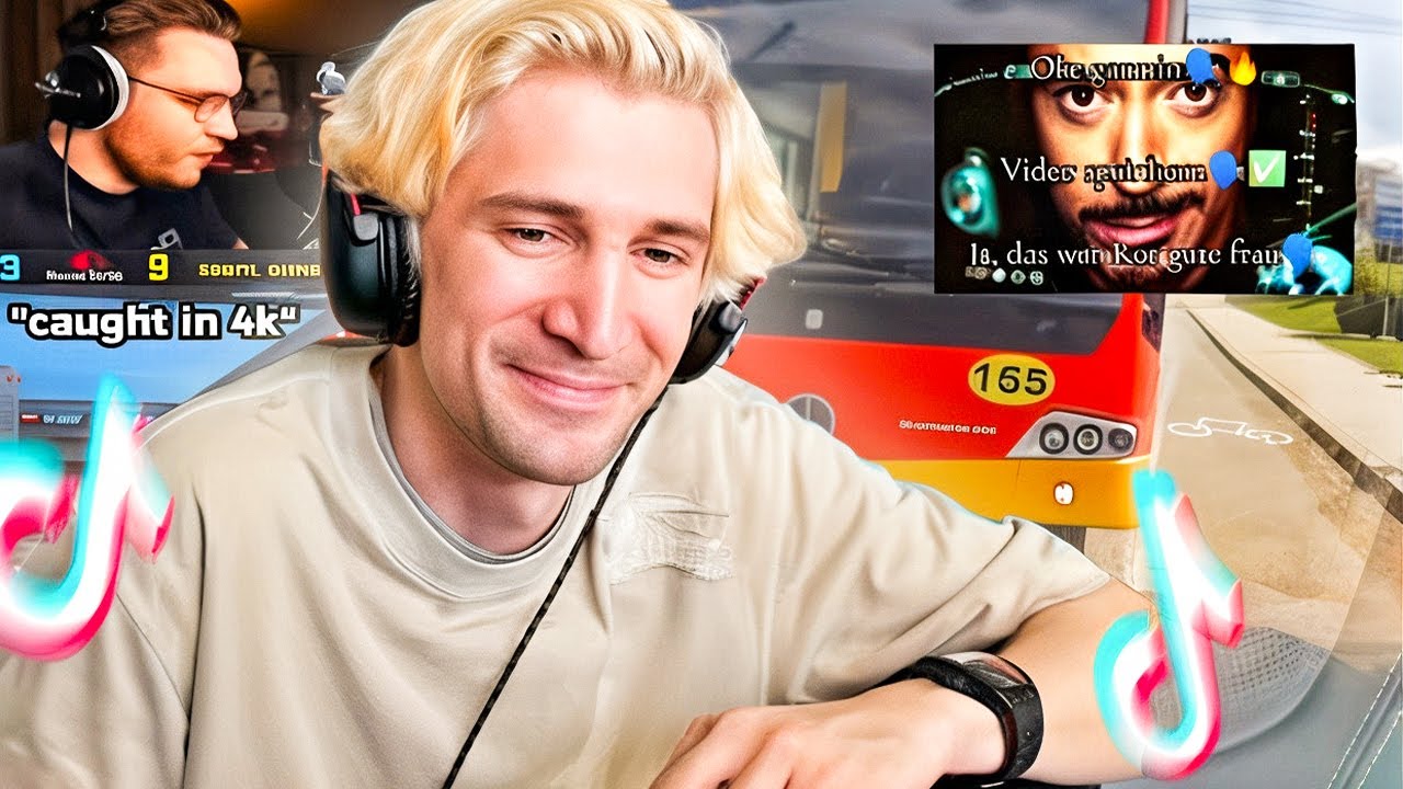 xQc реагирует на забавные TikTok, которые вы никогда раньше не видели