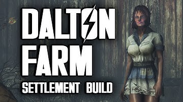 Dalton Farm Far Harbor Settlement - Fallout 4 Efficiency Builds