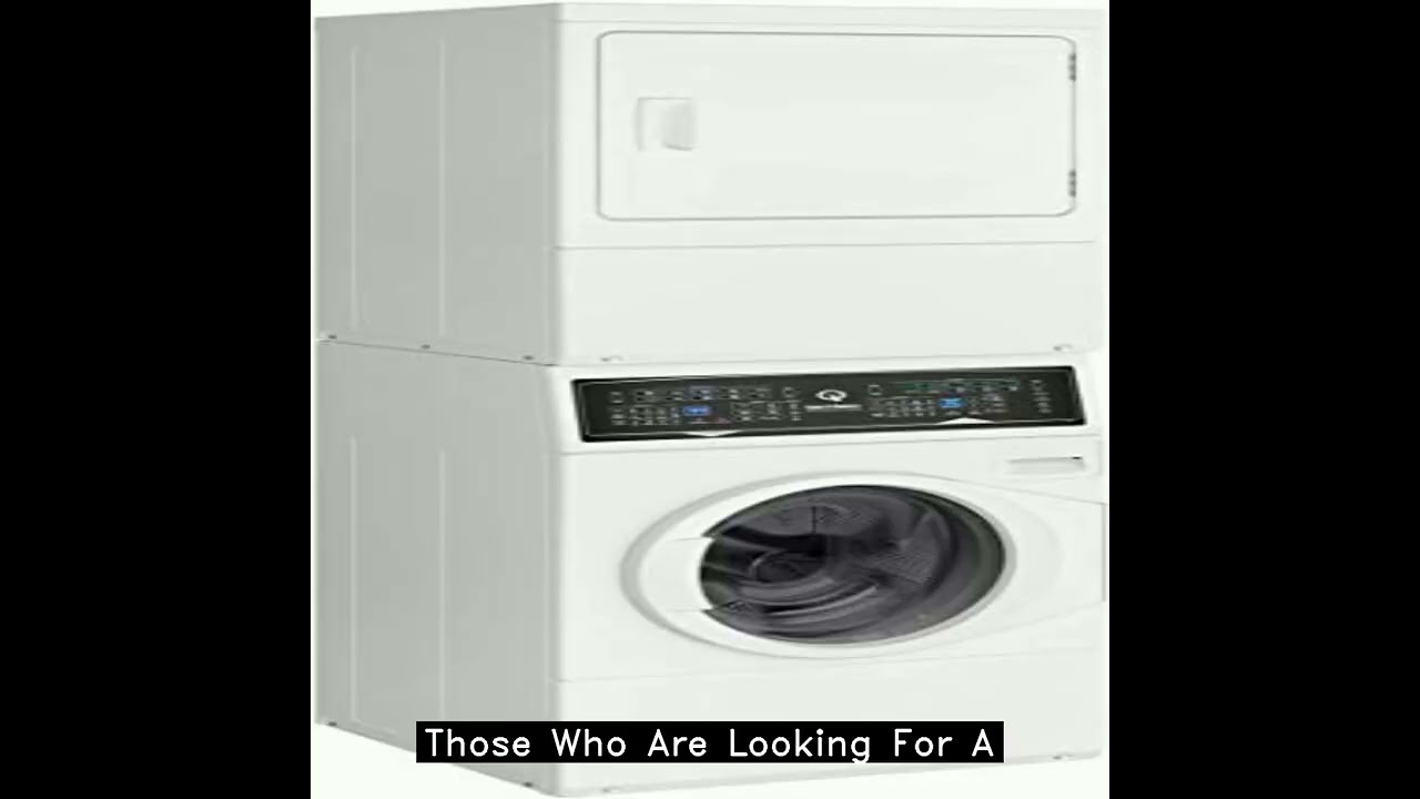  Speed Queen SF7003WE 27 Electric Stacked Washer and Dryer with  Stainless Steel Tub, Balance Technology, Control Lock, Moisture Sensor, in  White : Appliances