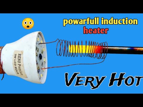 How to Make A Powerful Induction Heater At home||Induction Heater From ...