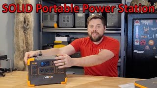 Ultra Light Portable Solar Generator Pecron E600LFP