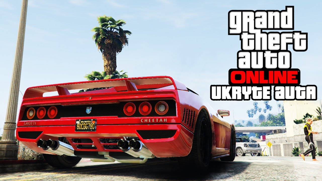 GTA Online UKRYTE AUTA - FERRARI TESTAROSSA 512 - Grotti Cheetah - YouTube