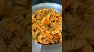 Red sauce pasta recipe ❤️😍 #shorts #recipe #redsaucepastarecipe #food #tempting