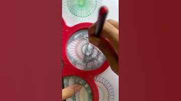 Spirograph Design #oddlysatisfying #spirograph #design #relaxing #satisfying #art