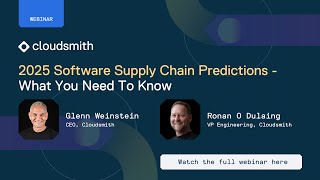 2025 Software Supply Chain Predictions