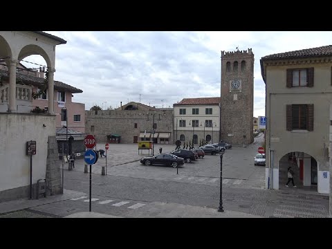 "Monselice". Padova. Italia in 4K