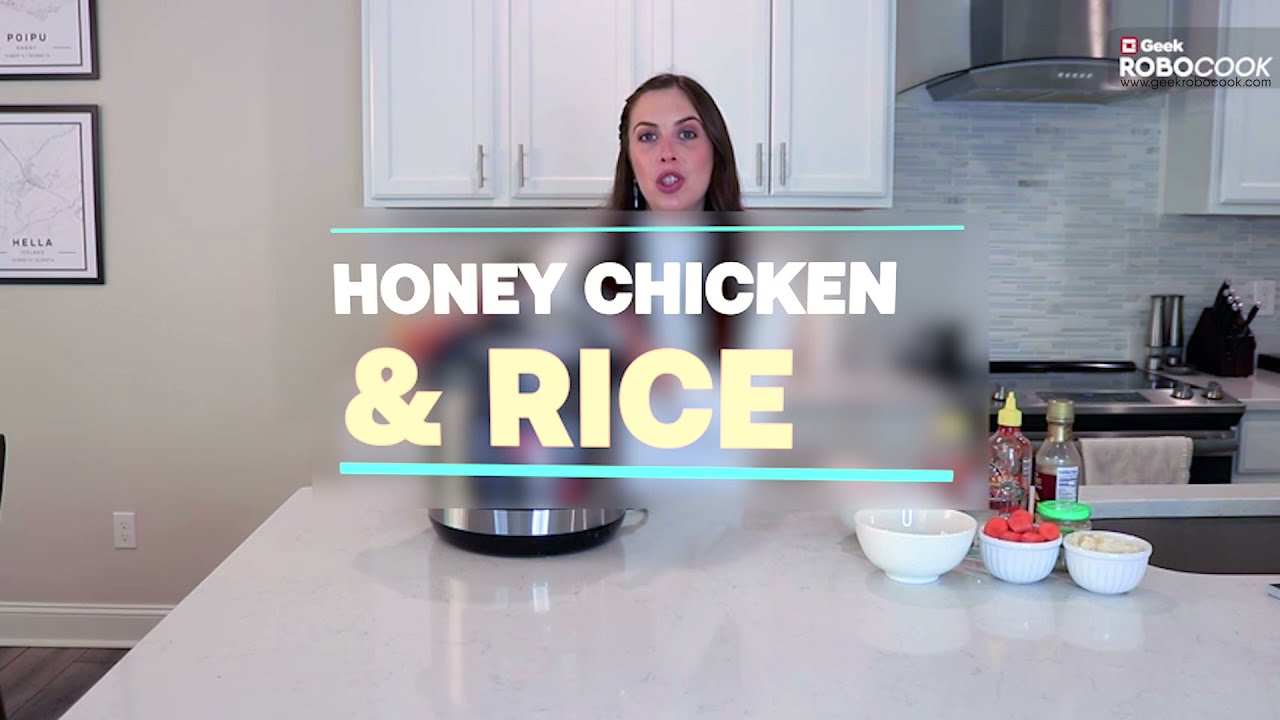 Make Delicious Honey Chicken And Rice In Geek Robocook Nuvo 6L Electric Pressure Cooker