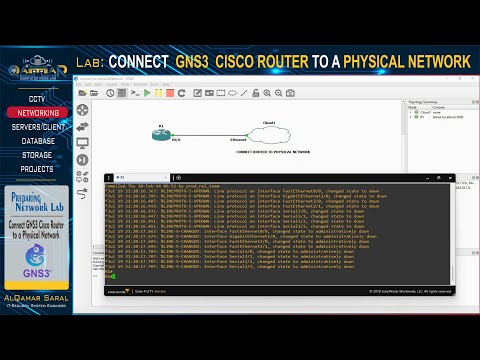 Network vLab - CONNECT A GNS3 CISCO IOS ROUTER TO THE PHYSICAL NETWORK