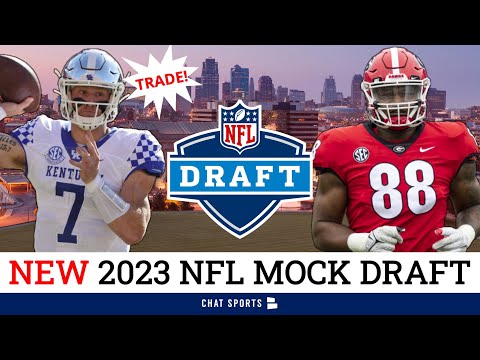 2023 NFL Mock Draft WITH Trades: 1st Round And Some 2nd Round Projections  Ft. Bryce Young 