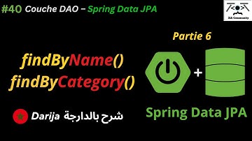 #40⚡ Couche DAO – Spring Data JPA : findByAttribute1()