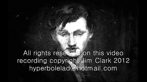 Lionel Johnson "The Dark Angel" Poem animation