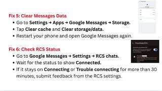How to Fix RCS Not Working After Switching to Fizz - Messages App Setup and Verification