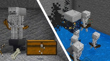 EASIEST Zombie & Skeleton Mob Spawner XP Farm 1.19 Minecraft Bedrock