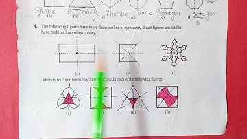 Q.4, Ex.12.1 Chapter:12 Symmetry | New Ncert Maths Class 7 | Cbse