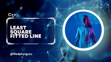 Least square fitted curve using C++