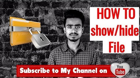 HOW TO show hide File Extensions in Windows 7 & How To View Hidden Files & Folders