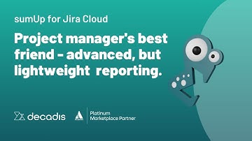 Supercharge your Jira dashboards - Meet sumUp for Jira Cloud - Project manager