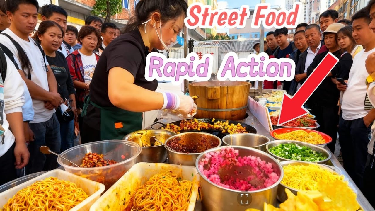 中國失業護士轉行賣街頭小吃😛An Unemployed 