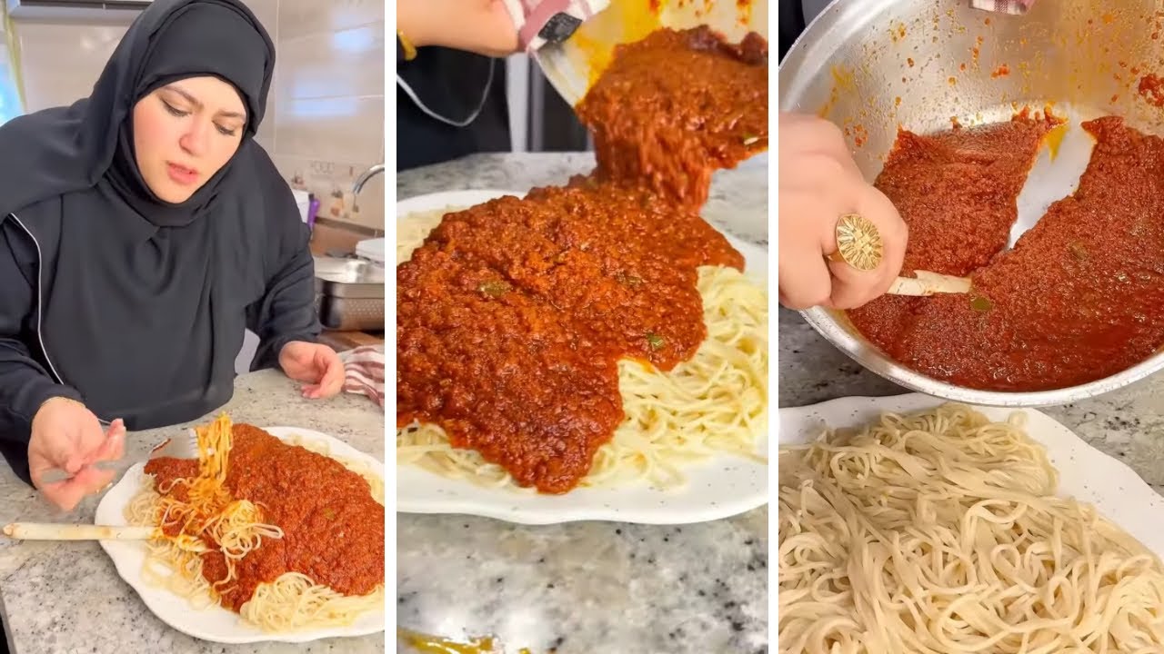 صلصة المكرونة بتاعة زمان متبقاش صلصة بجد لو معملتيهاش كدة 