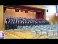 仙台市立台原中学校 校歌合唱