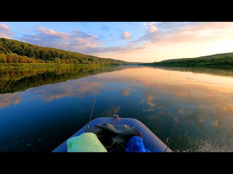 Рыбалка на Оке с лодки на спиннинг